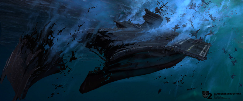 Illustration for article titled A Haunting Alien Cathedral, From Transformers 2 Concept Art